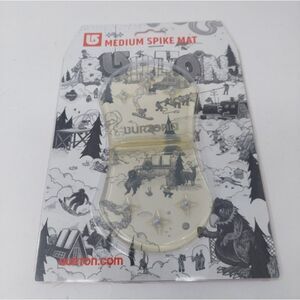 Burton Medium Spike Mat for Snowboarding: Snowboard Stomp Pad: Clear: Brand New